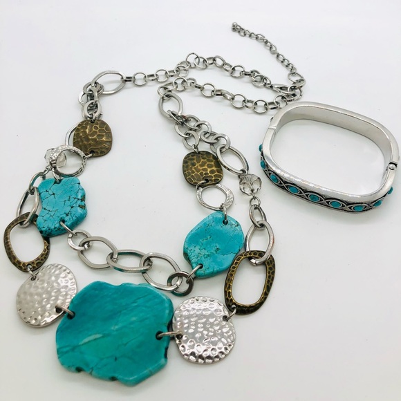 Vintage Southwestern Turquoise Jewelry - Picture 1 of 15